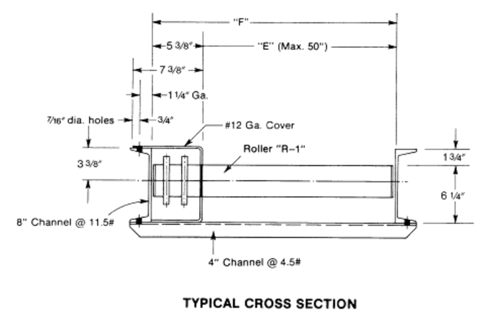 3419 CDLR Typical Cross Section