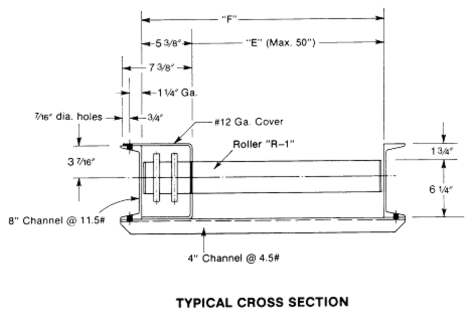3509 CDLR Typical Cross Section