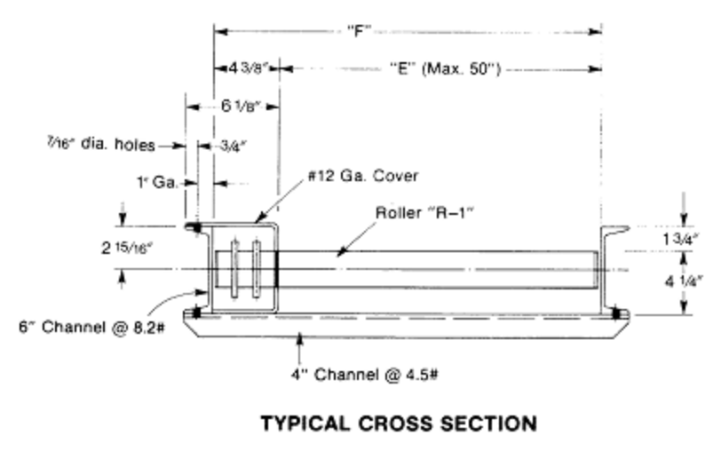 2511 CDLR Typical Cross Section