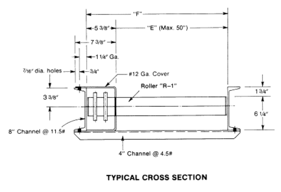 3419 CDLR Typical Cross Section