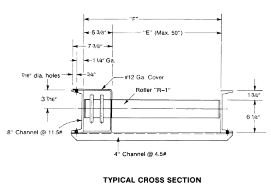 3509 CDLR Typical Cross Section