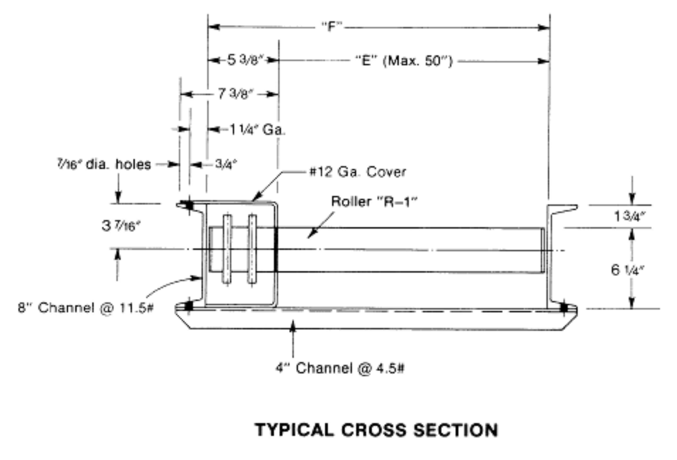 3531 CDLR Typical Cross Section