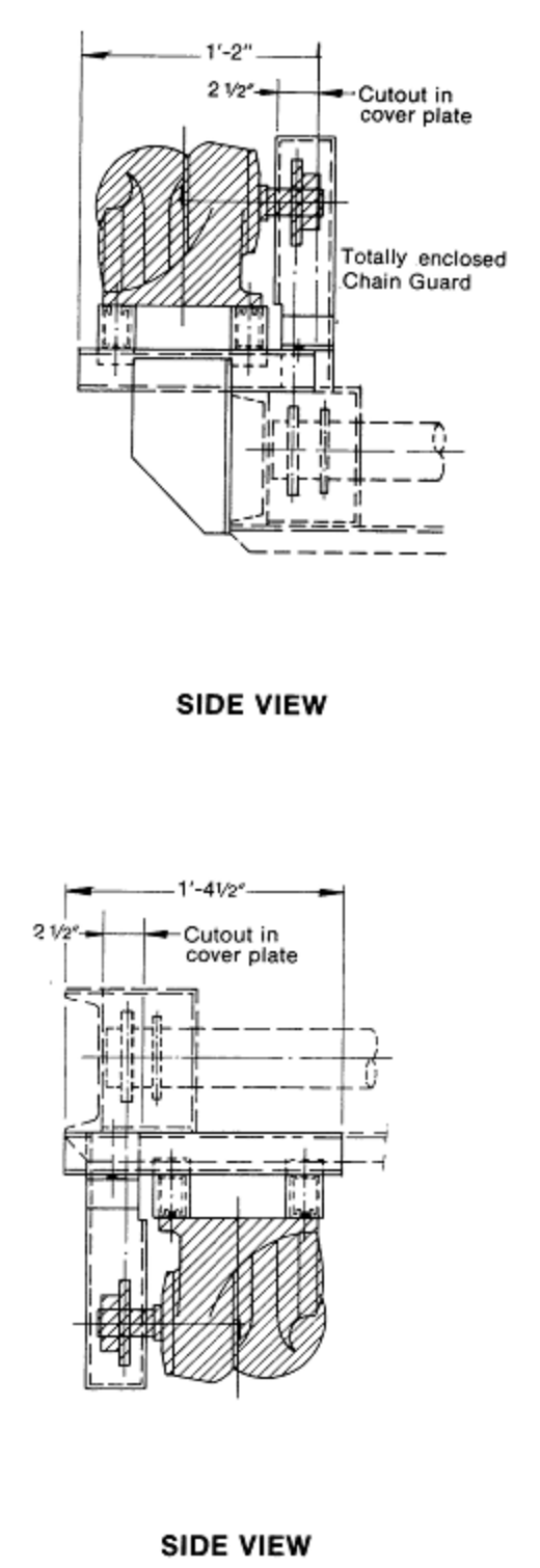 CDLR Drive Frames Side View